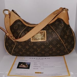 Authentic LOUIS VUITTON Thames PM Shoulder Bag OBO